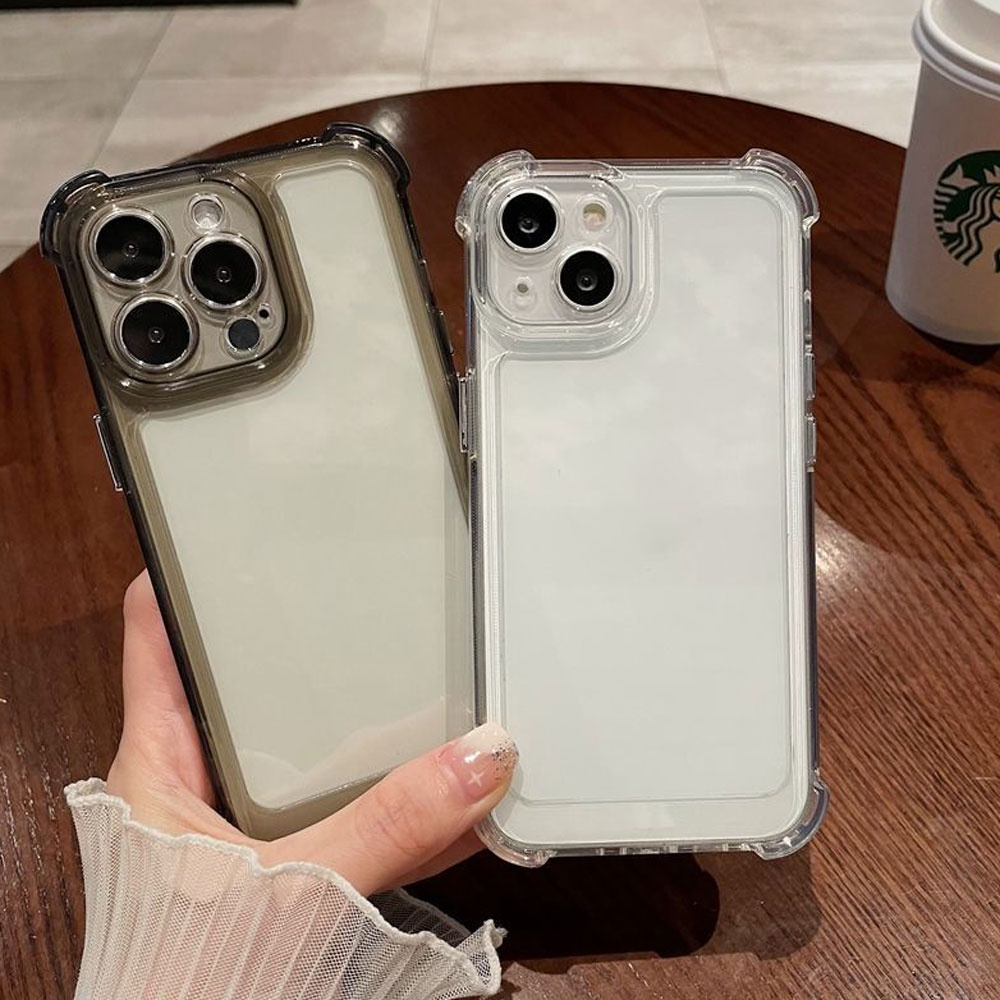 Ốp Lưng iPhone TPU Mềm Nút Bấm Kim Loại, Chống Sốc, Bảo Vệ Camera - iP 7/8/Plus/X/XS/XR/11/12/13/14/15/16/17/18/Pro/Max – ảnh mô tả chi tiết 6