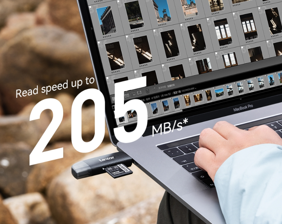 Thẻ Nhớ Sdxc Lexar Professional Silver Plus Uhs-I U3, Tốc Độ 205Mb/S