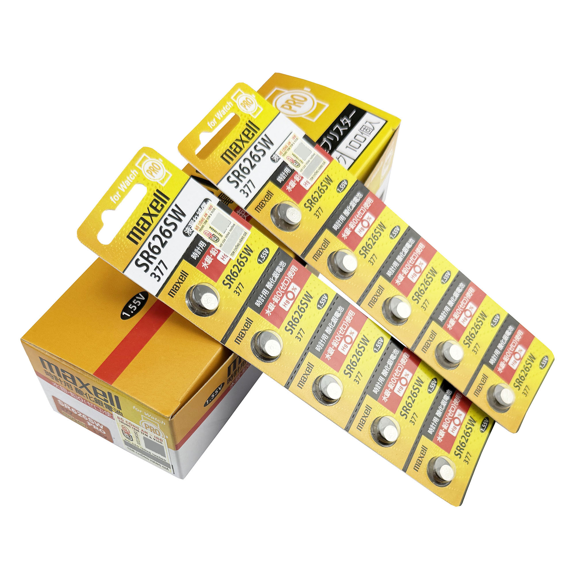 [CHÍNH HÃNG] Pin đồng hồ Maxell 377 SR626SW dành cho đồng hồ dùng pin ...