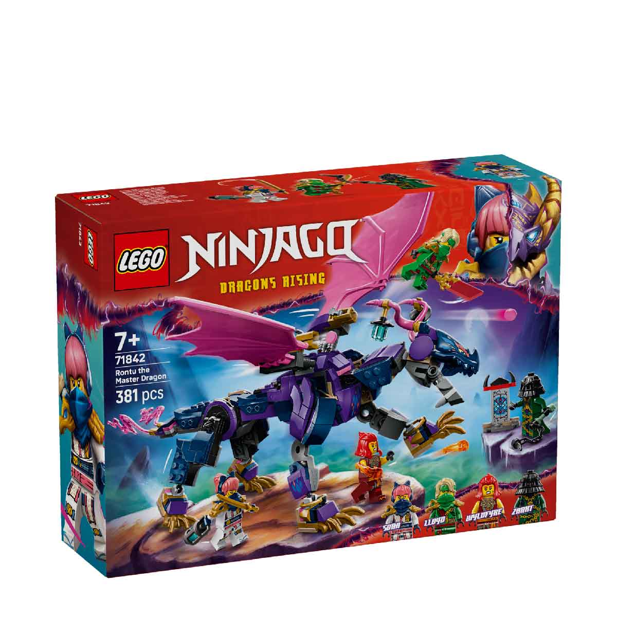 LEGO NINJAGO 71842 Đồ Chơi Lắp Ráp Rồng Bậc Thầy Rontu (381 chi tiết ...