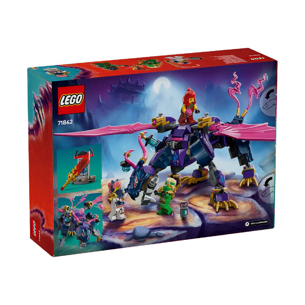 LEGO NINJAGO 71842 Đồ Chơi Lắp Ráp Rồng Bậc Thầy Rontu (381 chi tiết ...