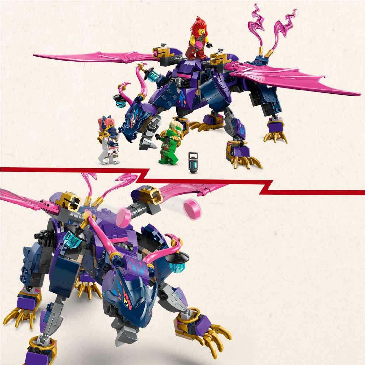 LEGO NINJAGO 71842 Đồ Chơi Lắp Ráp Rồng Bậc Thầy Rontu (381 chi tiết ...