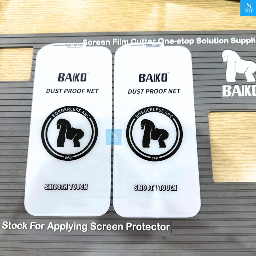 Kính cường lực iphone Baiko không viền Full màn hình cho ip 16 ProMax 17 ProMax 18 Pro Max 17 Air 15 14 13 12 11 X Xs Xr – ảnh mô tả chi tiết 4