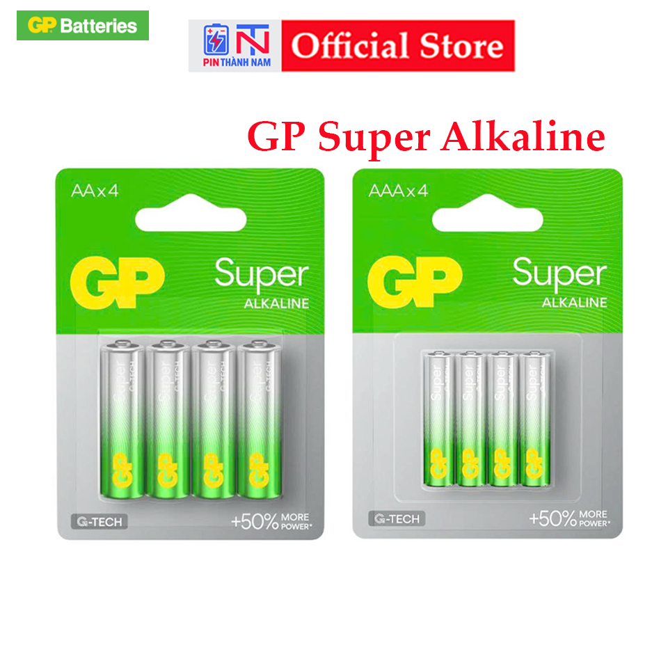 Pin AA , Pin AAA GP Super Alkaline Chính Hãng Siêu Bền | Shopee Việt Nam