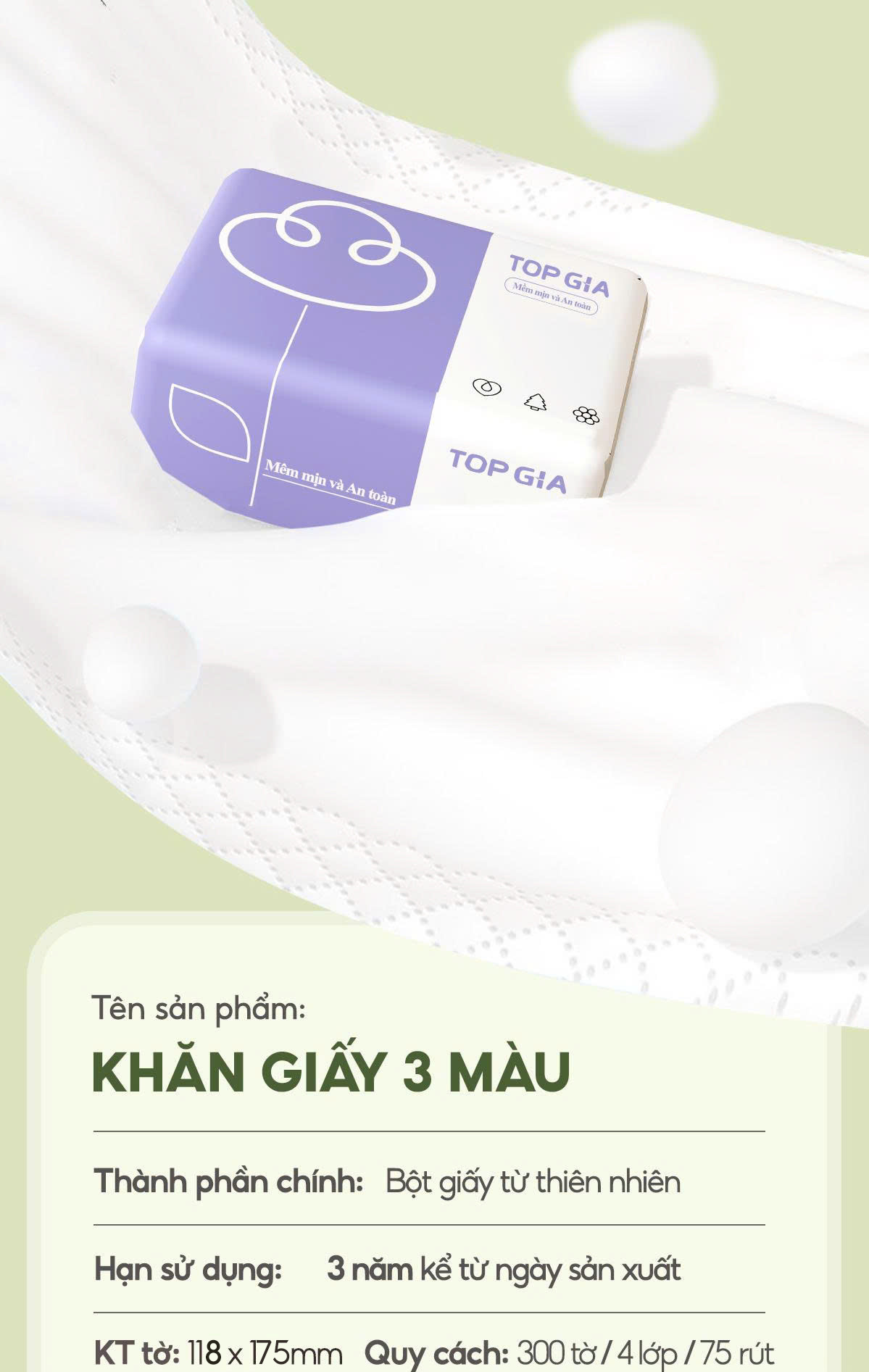 Giấy ăn rút Top Gia cao cấp giấy rút thùng 30 gói/16 gói/46 gói/20 gói ...