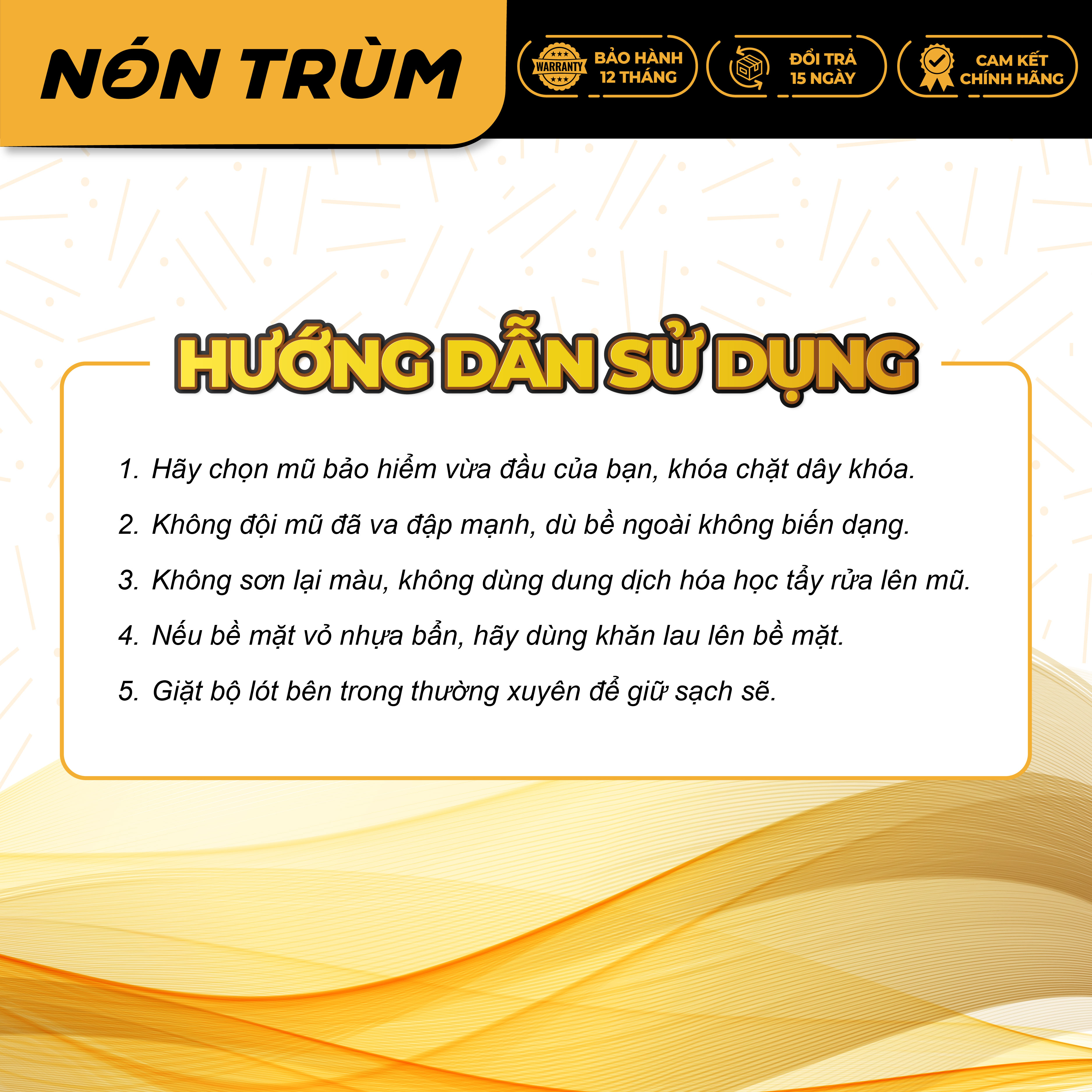 Mô tả Mũ bảo hiểm xe máy 3/4 Royce XH15 nhỏ gọn phù hợp cho cả nam và nữ - 3