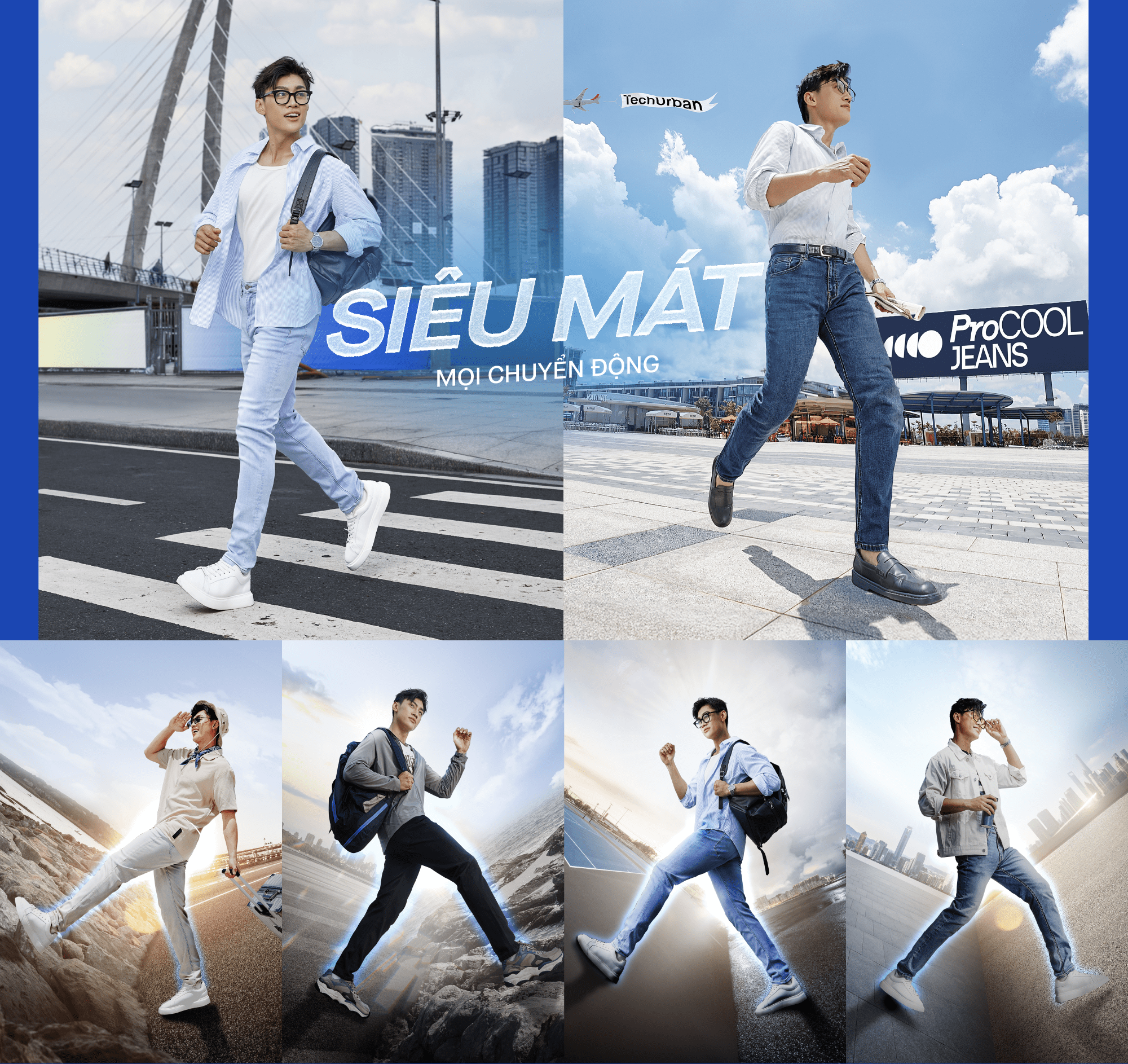 Quần jeans ICONDENIM Blue