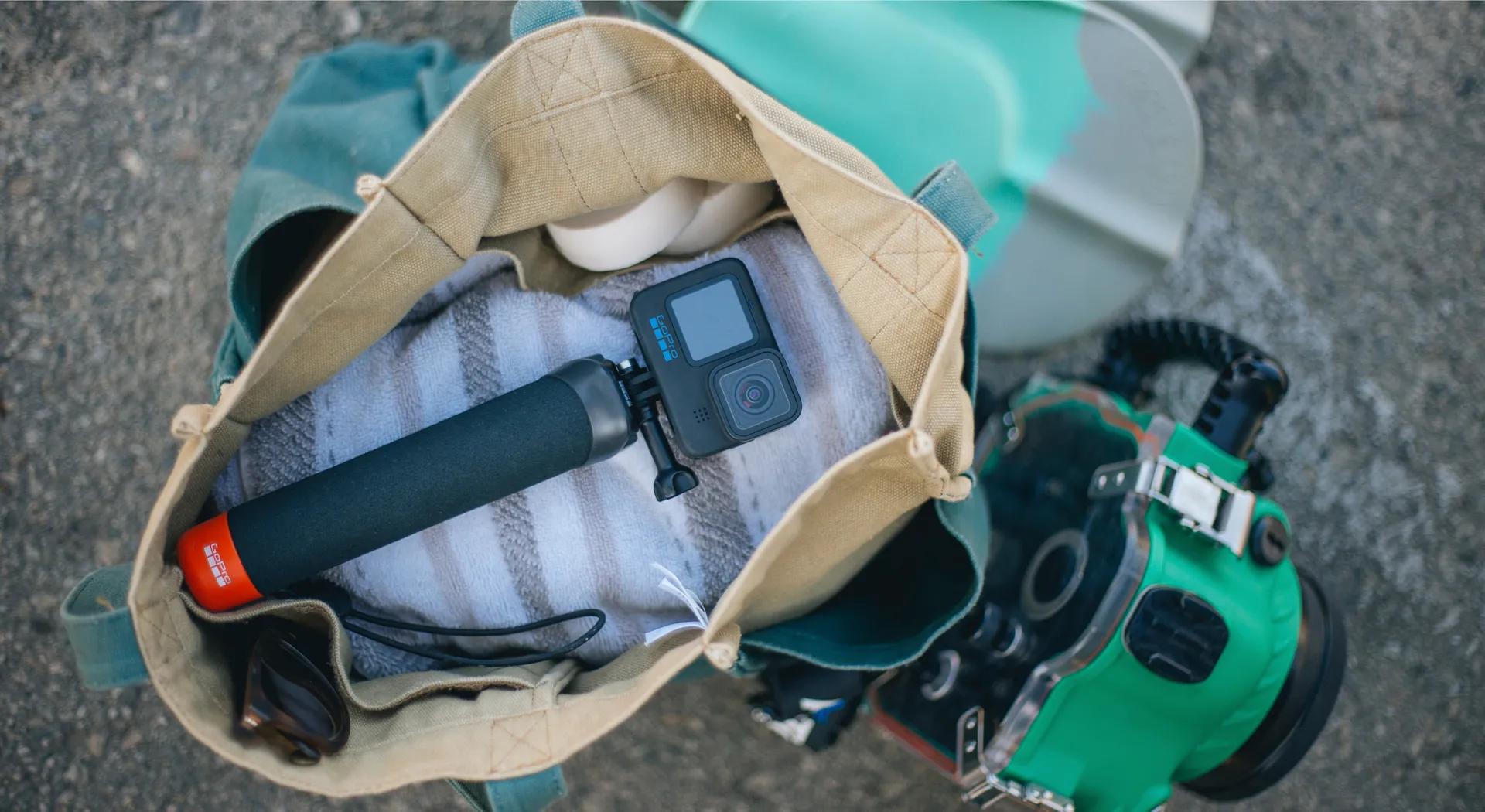 Mô tả Tay cầm nổi GoPro, đế tháo nhanh dễ dàng chuyển đổi các giá gắn dành cho HERO13/12/11/10/9 Black - 5