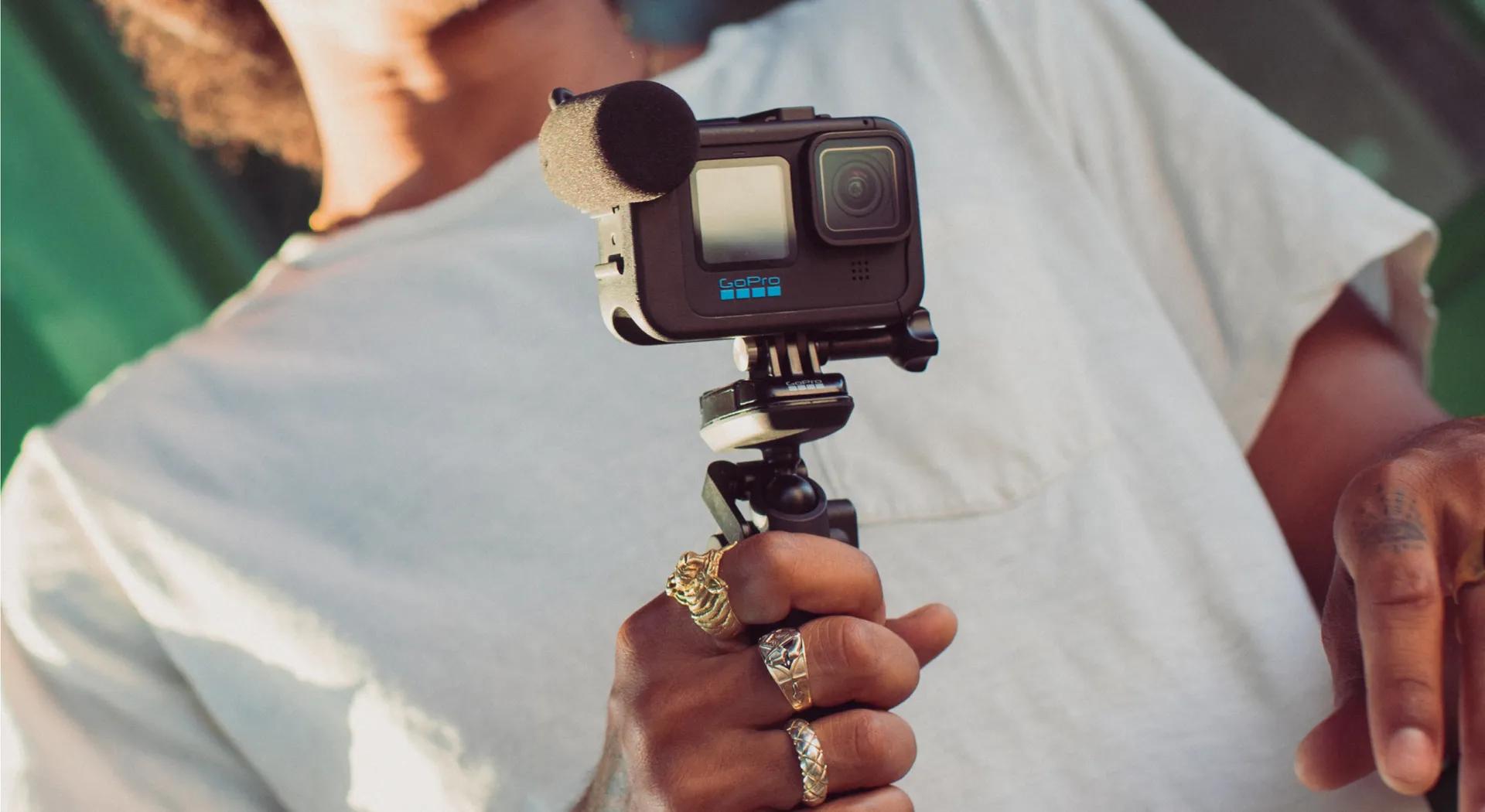 Mô tả Phụ kiện Media Mod cho GoPro HERO13/12/11/10/9 Black, tương thích với các phụ kiện khác của GoPro - 9
