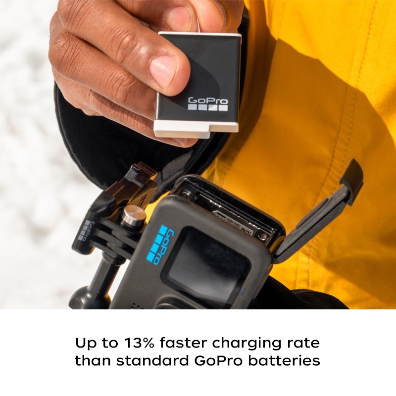 Mô tả Bộ sạc đôi dành cho GoPro Hero 12/11/10/9 + Pin Enduro - 1