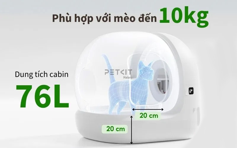 Mô tả Máy vệ sinh Petkit Pura Max 2025 - Chống rò rỉ nước tiểu - 2