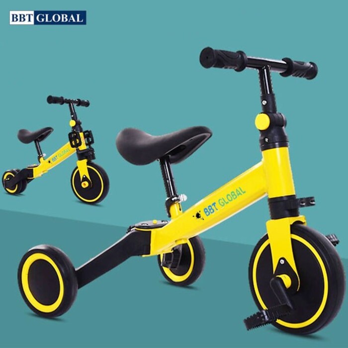 Mô tả Xe chòi chân cho bé 1 tuổi BBT Global, khung kim loại chắc chắn , bảo hành 1 năm - 7