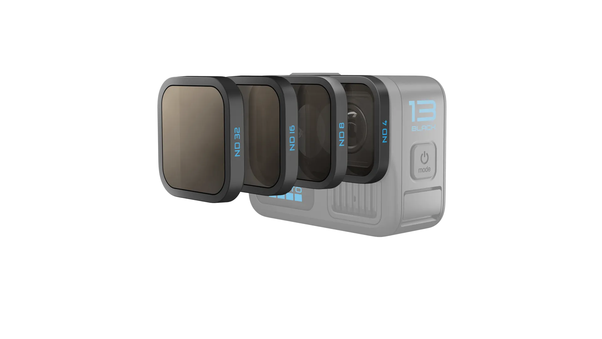 Mô tả GoPro ND filter 4 pack - Bộ 4 kính lọc giảm sáng dành cho GoPro HERO13 Black - 1