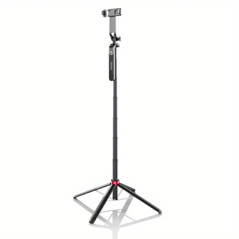 Mô tả Gậy Chụp Ảnh 4 Chân Selfie P185 Xoay 360 Kiêm Tripod Điện Thoại Để Chụp Hình Quay Video,Livestream Gấp Gọn Kéo Dài 180cm - 7
