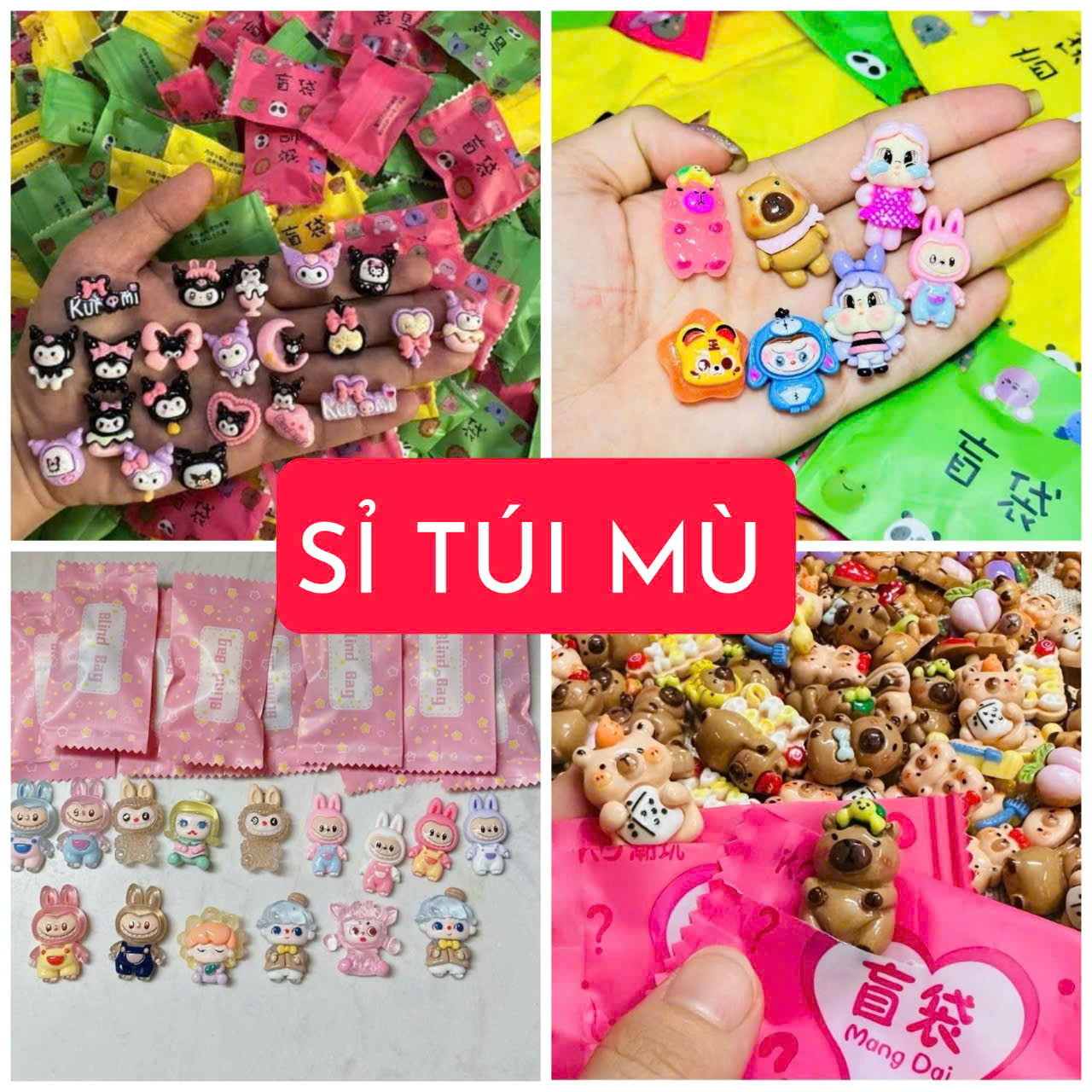 Mô tả Túi Mù, Đồ Chơi Hottrend , Túi Bất Ngờ Nhiều Chủ Đề - 1