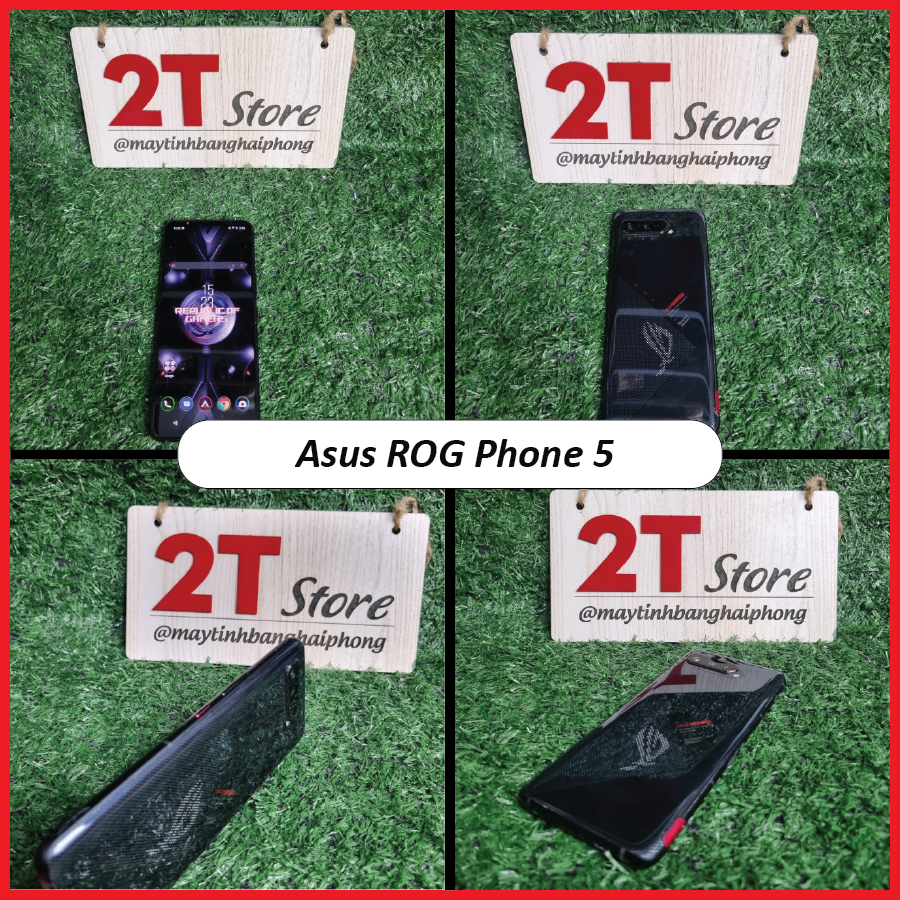 Điện thoại ASUS ROG Phone 5 RAM 12/256GB chip Snapdragon 888 5G màn ...