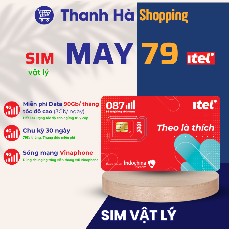 Sim iTel MAY 79 Vinaphone