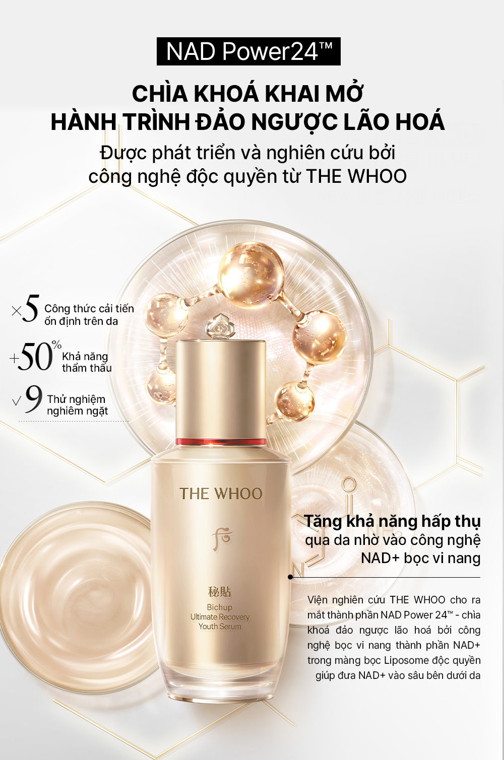 Serum chống lão hóa cao cấp