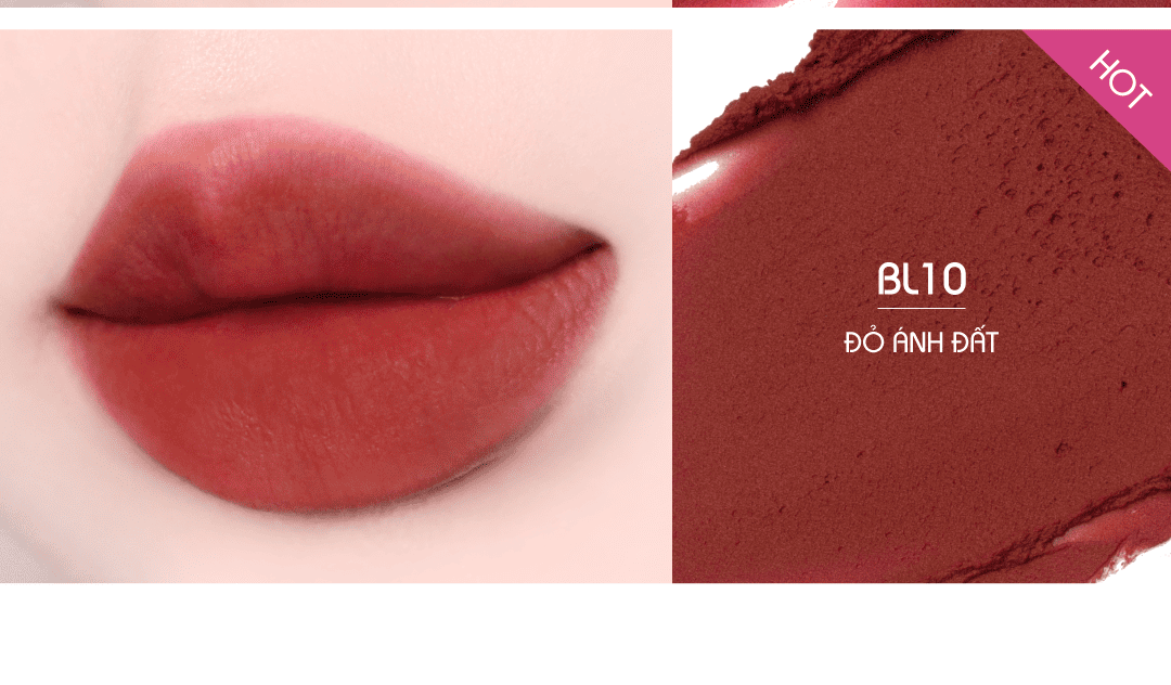 Mô tả Son Kem Bùn kiêm Má Hồng Kết Cấu Bơ Mịn Lì Dạng Hũ Merzy Blurry Lip & Cheek Mousse 6g - 7