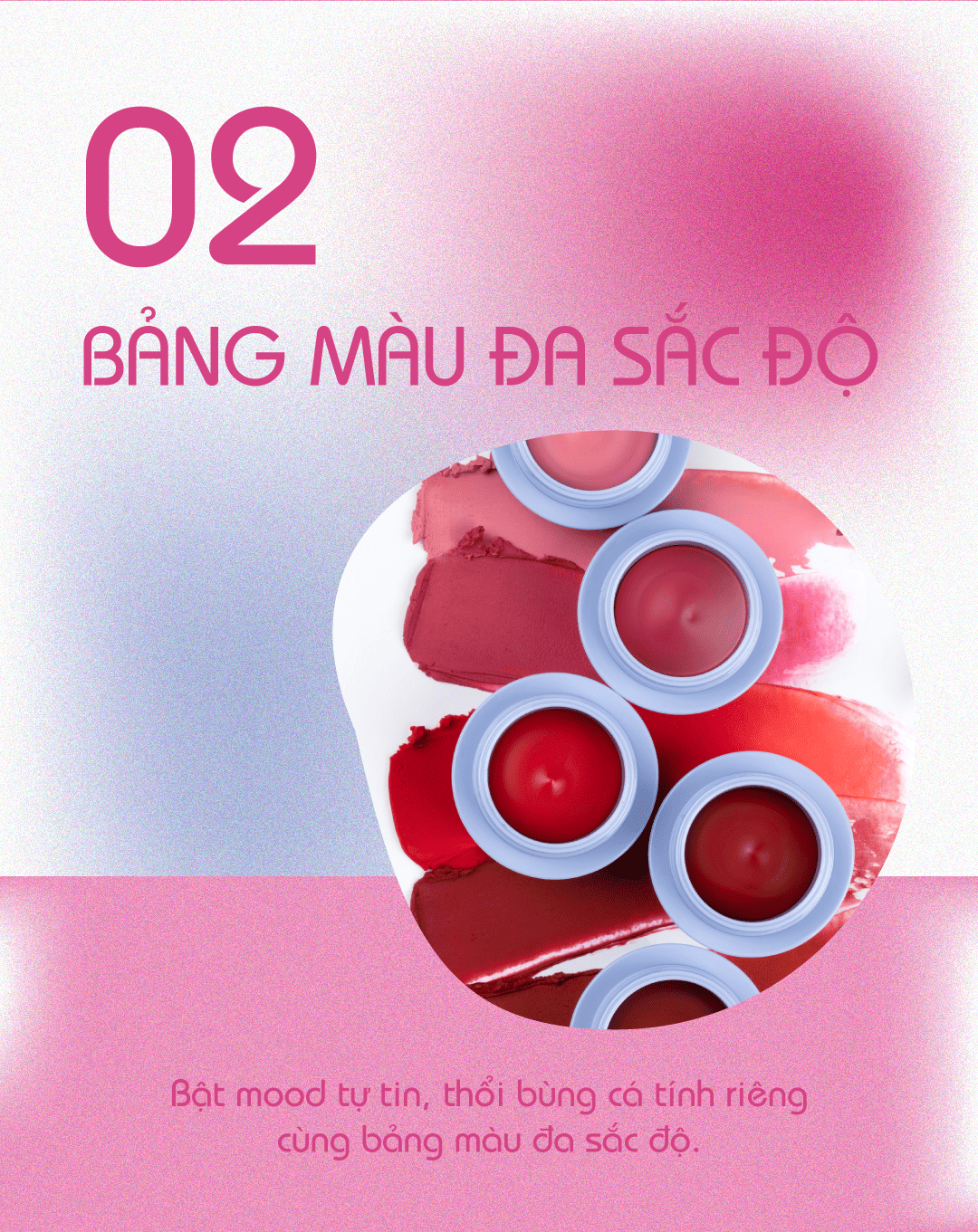 Mô tả Son Kem Bùn kiêm Má Hồng Kết Cấu Bơ Mịn Lì Dạng Hũ Merzy Blurry Lip & Cheek Mousse 6g - 9
