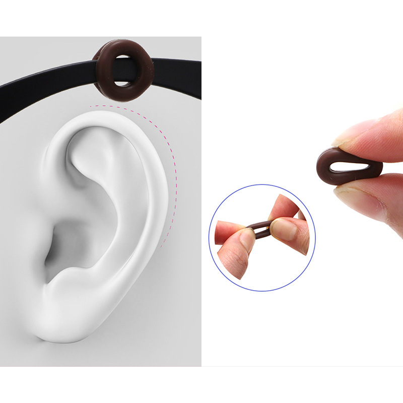 [1 cặp ] Nút nhét chân kính chống trượt, làm êm chân kính