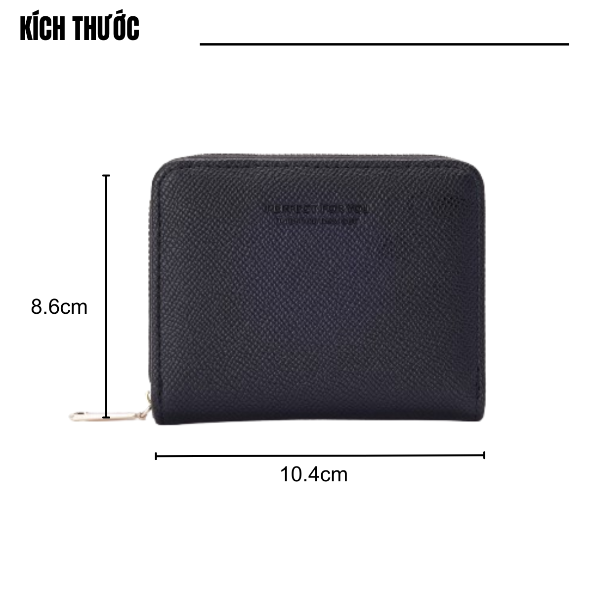Mô tả Ví Nữ Mini Cầm Tay PERFECT FOR YOU Nhiều Ngăn Da Cao Cấp Cực Đẹp PFY53 - 3
