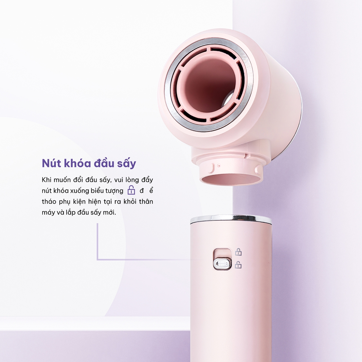 Mô tả Máy Sấy Tóc Tạo Kiểu Masuto AirStyler 5in1 Phồng Và Mượt Tóc Công Nghệ Ion Âm Giảm Hư Tổn - 6