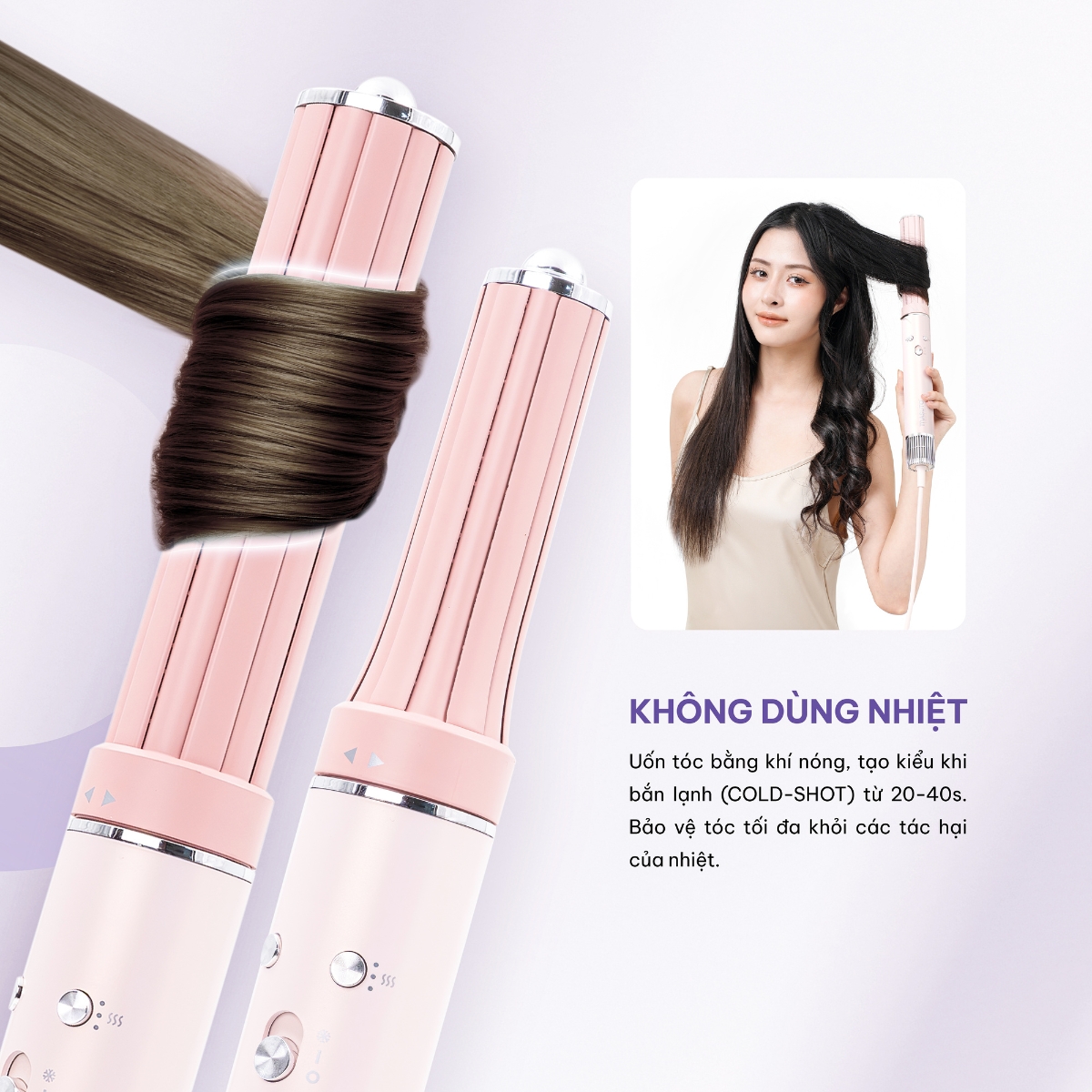 Mô tả Máy Sấy Tóc Tạo Kiểu Masuto AirStyler 5in1 Phồng Và Mượt Tóc Công Nghệ Ion Âm Giảm Hư Tổn - 8