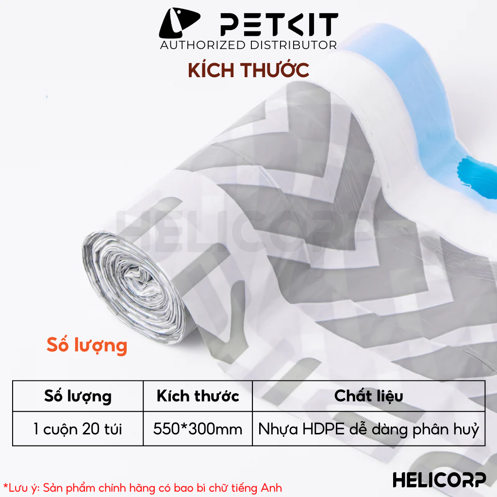 Mô tả Túi Rác Petkit Dùng Cho Máy Vệ Sinh Tự Động Cho Mèo Petkit Pura X và Petkit Pura Max - 5