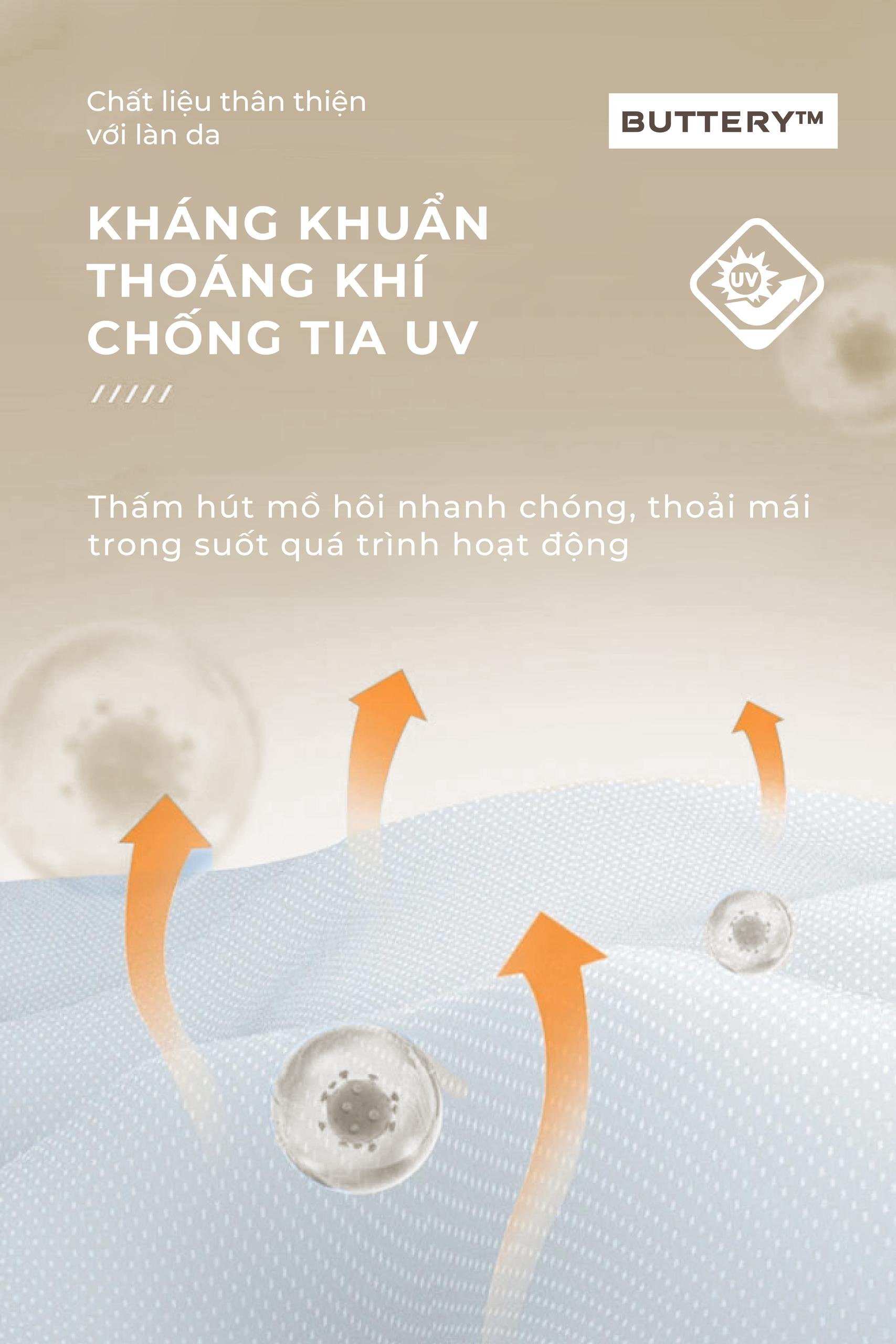 Mô tả Áo tập gym yoga Fitme Cover23 halfzip dài tay chơi pickleball, tennis chống tia UV SPF 50+ thoải mái form ôm body AKHZC - 2