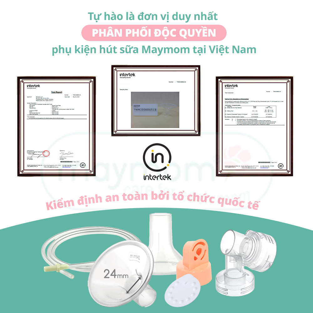 Mô tả Bộ Phụ Kiện Máy Hút Sữa Medela Pump In Style Advanced, Thương Hiệu Maymom, Phễu Size Từ 10-32mm - 8