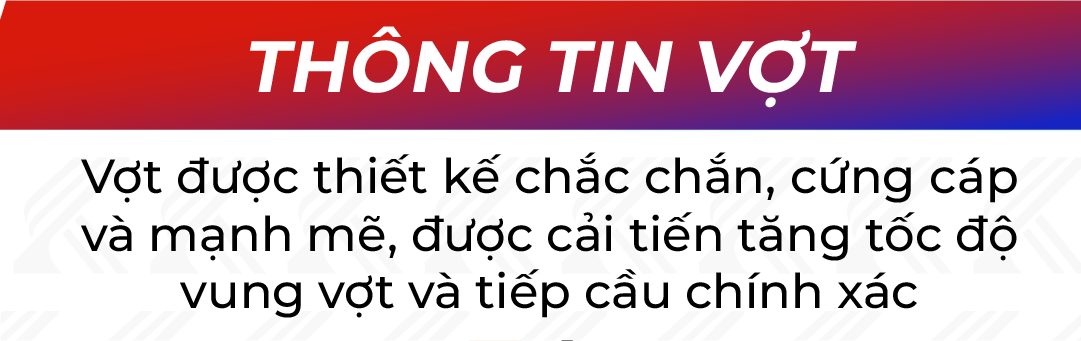 Mô tả Vợt cầu lông KUNO Kỳ Lân tấn công, trọng lượng 4U full carbon cao cấp được gia cố 2 lần chắc chắn - 3