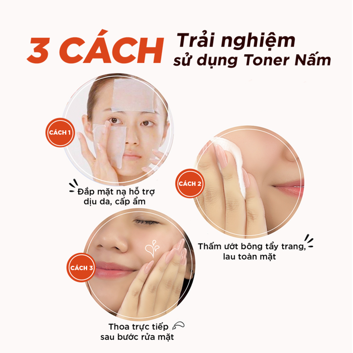 Mô tả Toner Nấm Không Cồn Cấp ẩm Dịu Da Tức Thì - G.G.G Calming Mushroom Toner 200ml - 7