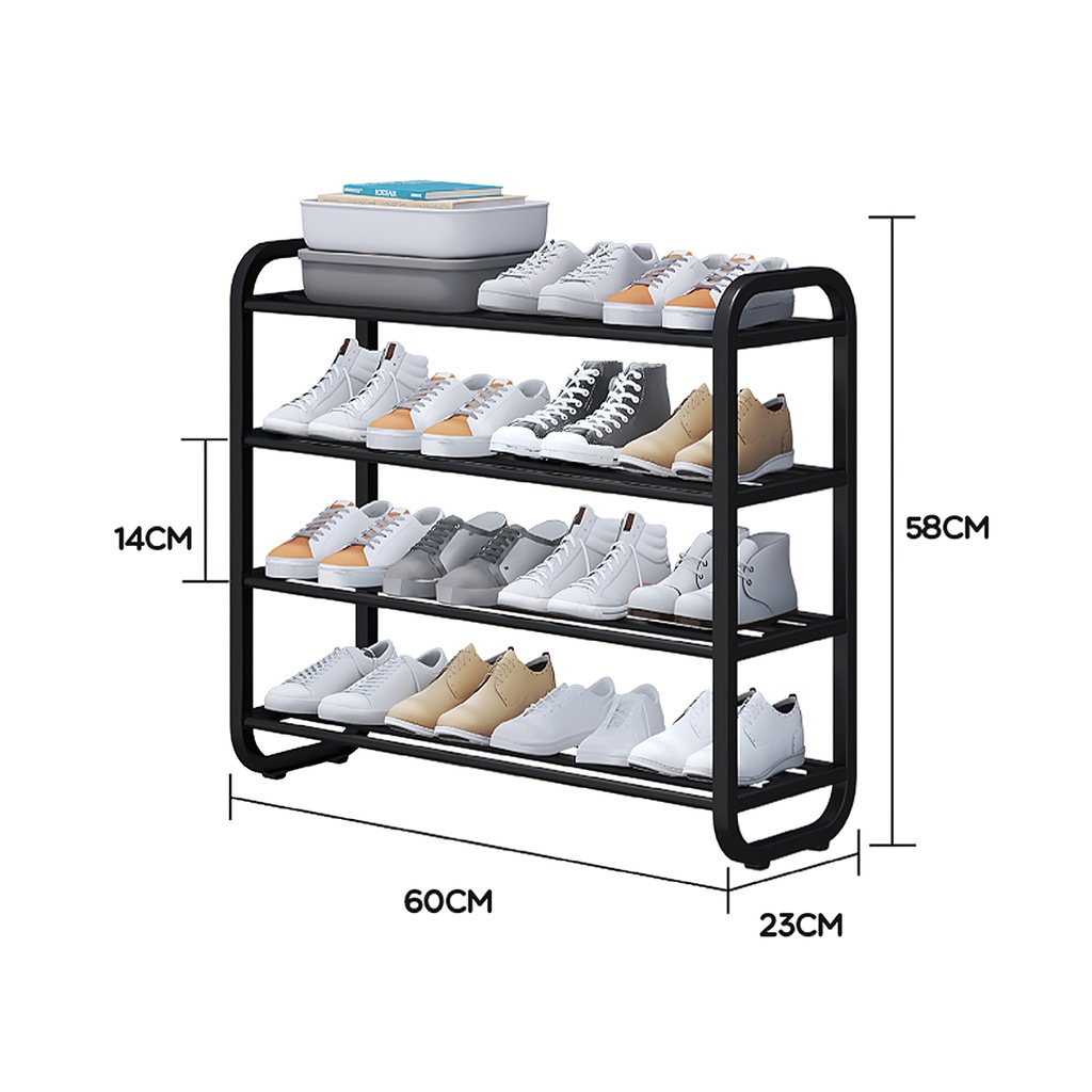 Mô tả Kệ Để Giày 4 Tầng 5 tầng Samono BFS221201 Thiết Kế Thông Minh Gọn Nhẹ Chắc Chắn Dễ Dàng Lắp Ráp - 7