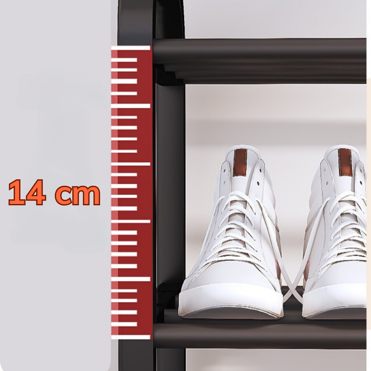 Mô tả Kệ Để Giày 4 Tầng 5 tầng Samono BFS221201 Thiết Kế Thông Minh Gọn Nhẹ Chắc Chắn Dễ Dàng Lắp Ráp - 3