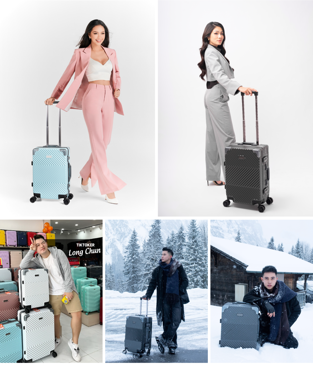 Mô tả Vali Kéo MIAvn Pisani X9 - Size 20/24/28, Nhựa PC Cao Cấp Siêu Bền, Khoá Khung Bảo Mật, Bảo Hành Trọn Đời - 8
