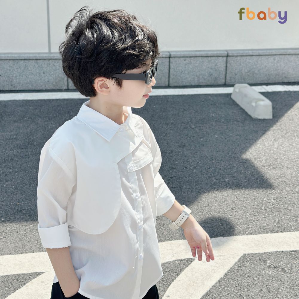 Mô tả Set Áo Sơ Mi Và Quần Kaki Bé Trai Hàng Thiết Kế Chất Liệu Thô Hàn Cao Cấp Thấm Hút Mồ Hôi - 4