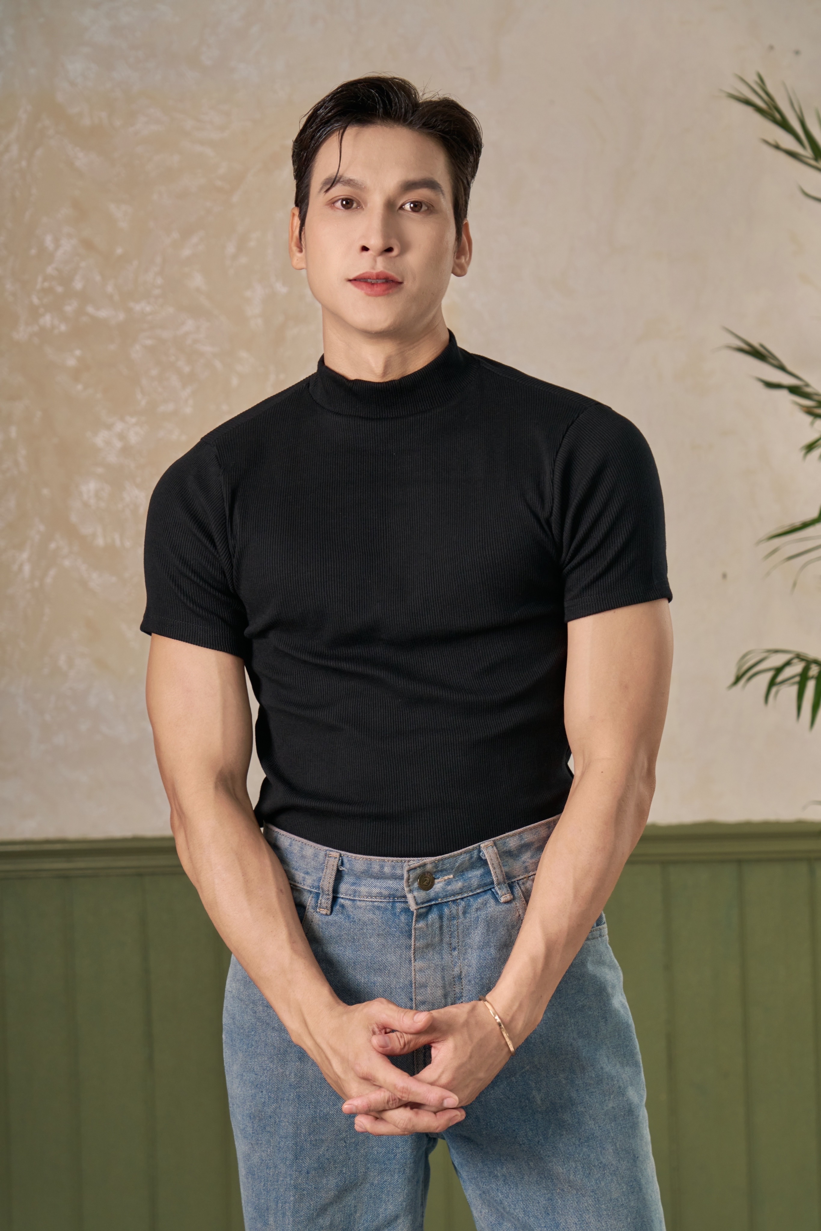 Áo Thun Cổ Lọ Nam Mr Twins 1