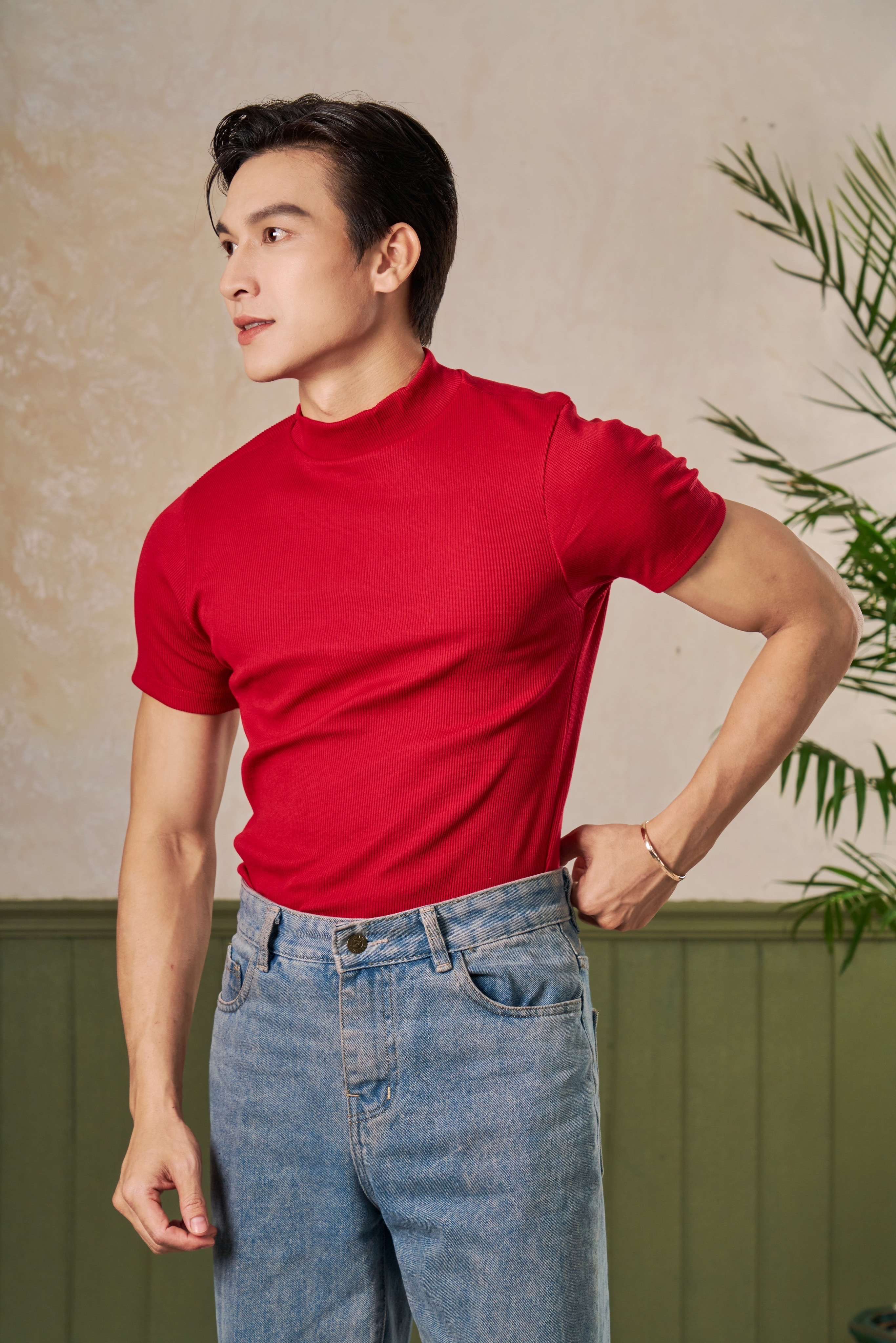 Áo Thun Cổ Lọ Nam Mr Twins 3