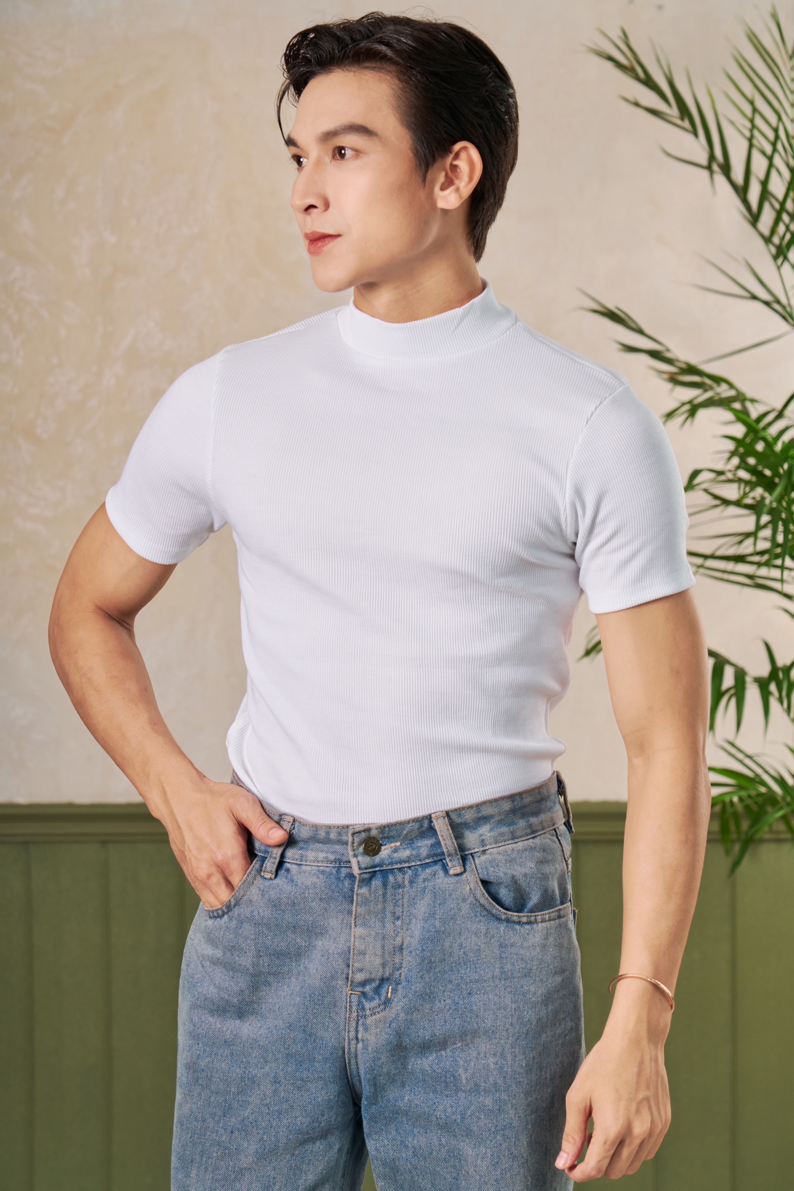 Áo Thun Cổ Lọ Nam Mr Twins 12