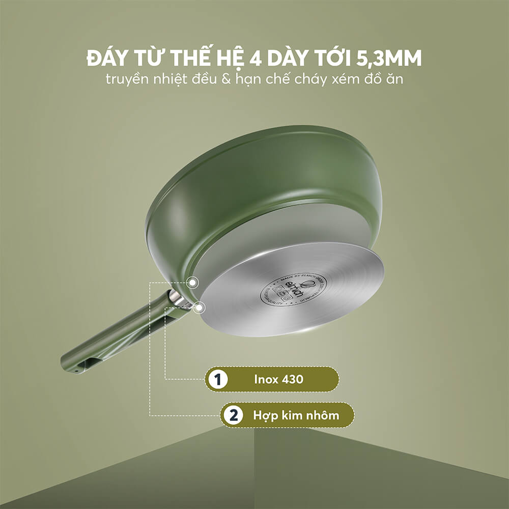 Đáy từ Elmich Olive