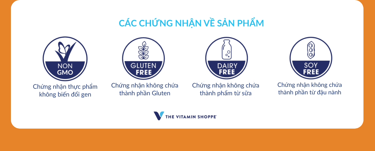Mô tả Viên uống giảm căng thẳng mệt mỏi The Vitamin Shoppe L-Theanine 100 MG - 4