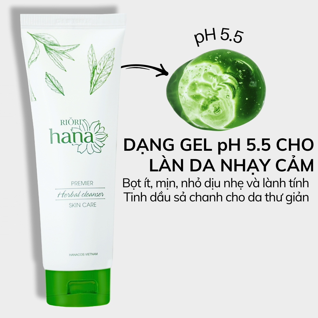 Mô tả Sữa rửa mặt da dầu mụn chứa bùn khoáng RIORI HANA MICRO BUBBLES MUD FOAM 120g - 8