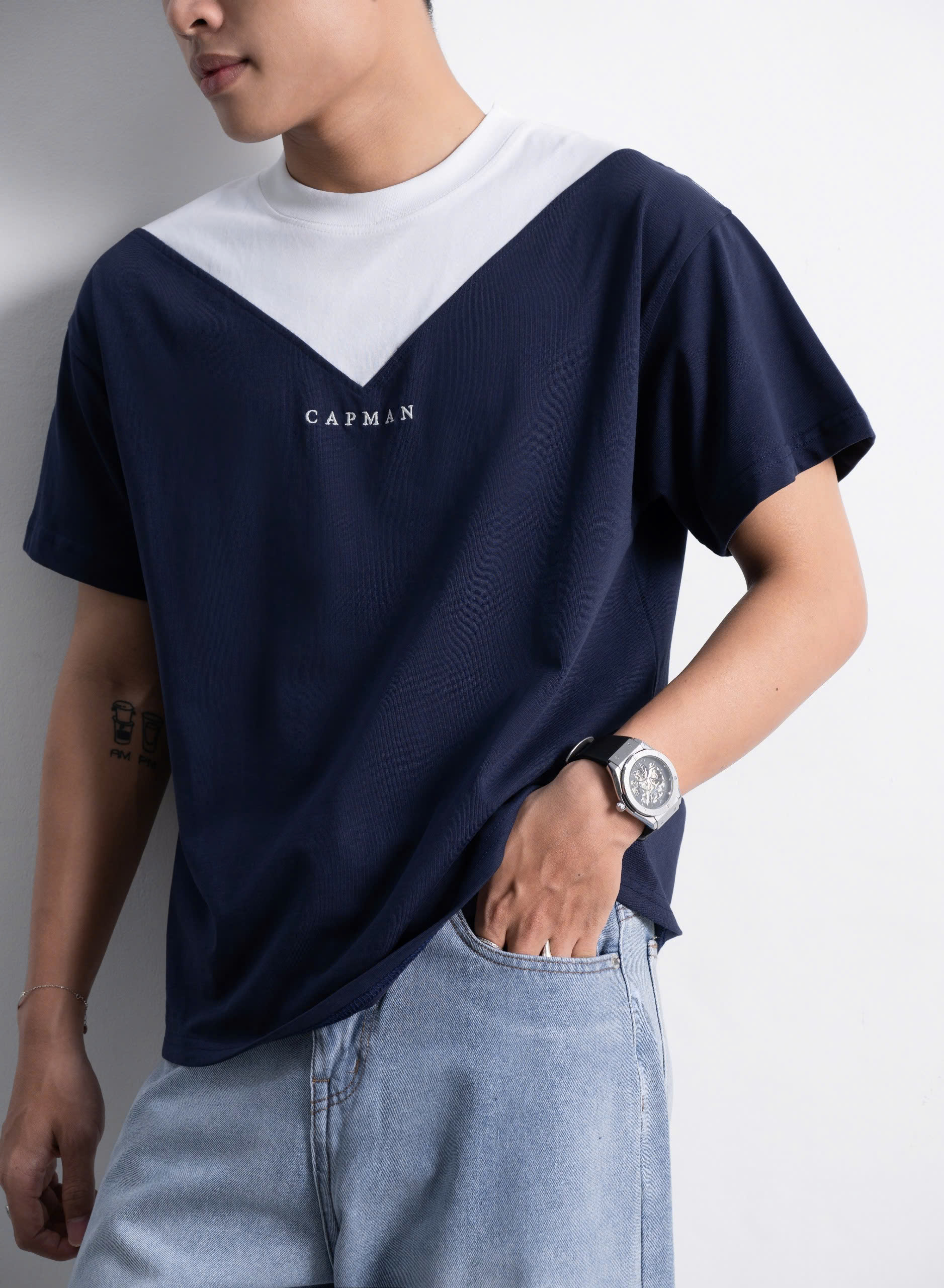 Áo thun Boxy Tee CONTOUR CAPMAN