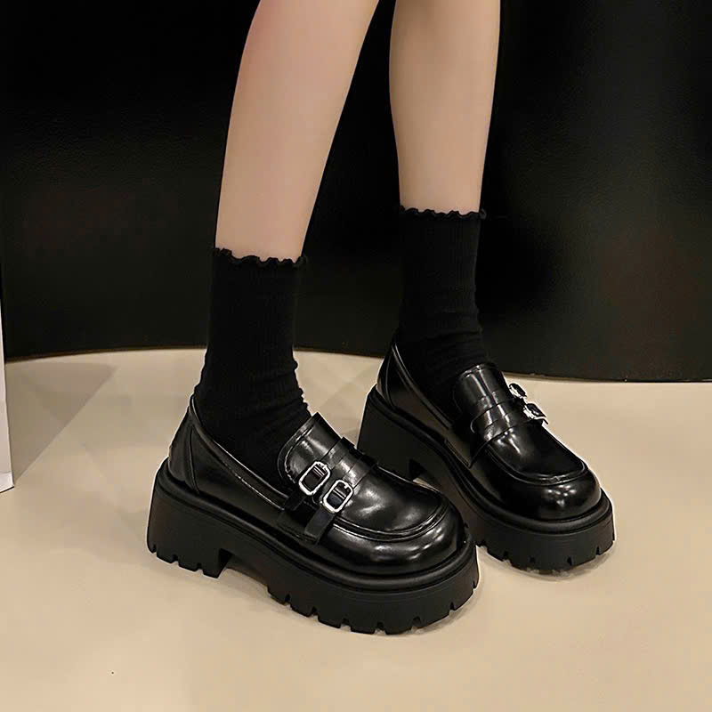 Mô tả Giày Oxford nữ FAROSA - H70  giày nữ cổ thấp da trơn cao cấp đế 5cm mẫu mới cực hót - 1