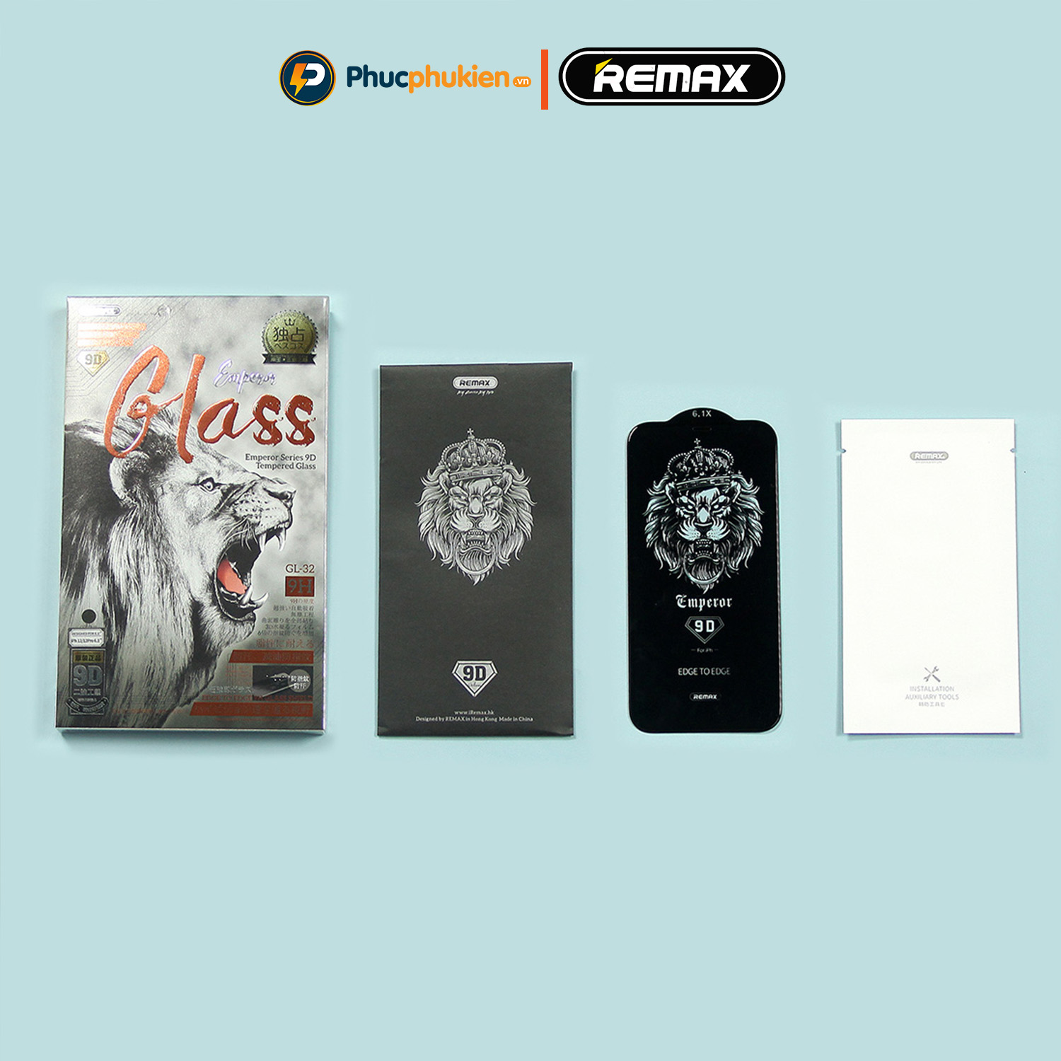Mô tả Kính cường lực 9D full màn chống nhìn trộm chính hãng Remax cho iP 12 đến 15 pro max Phúc Phụ Kiện - 2