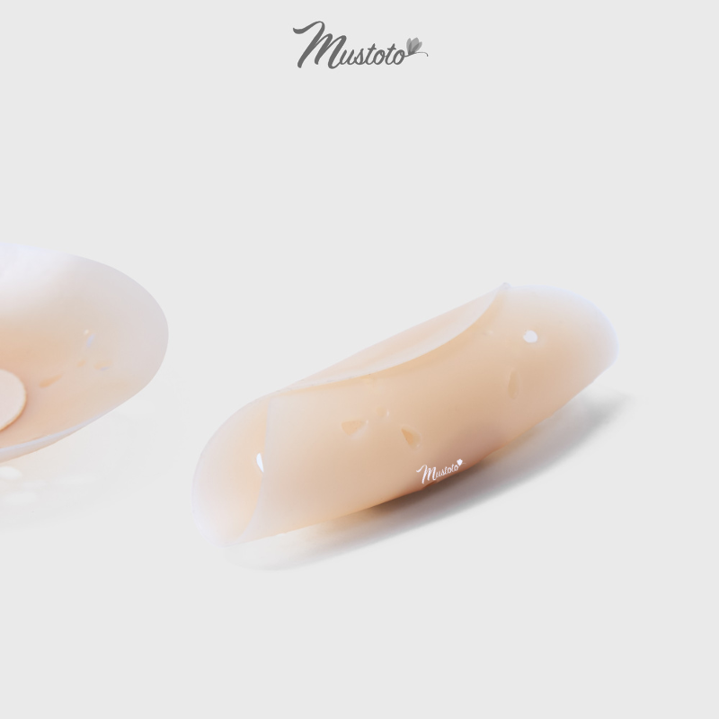 Mô tả Miếng Dán Ngực Mustoto Nhũ Hoa Đầu Ti Mỏng Màu Da Size 8cm (PK26) - 10