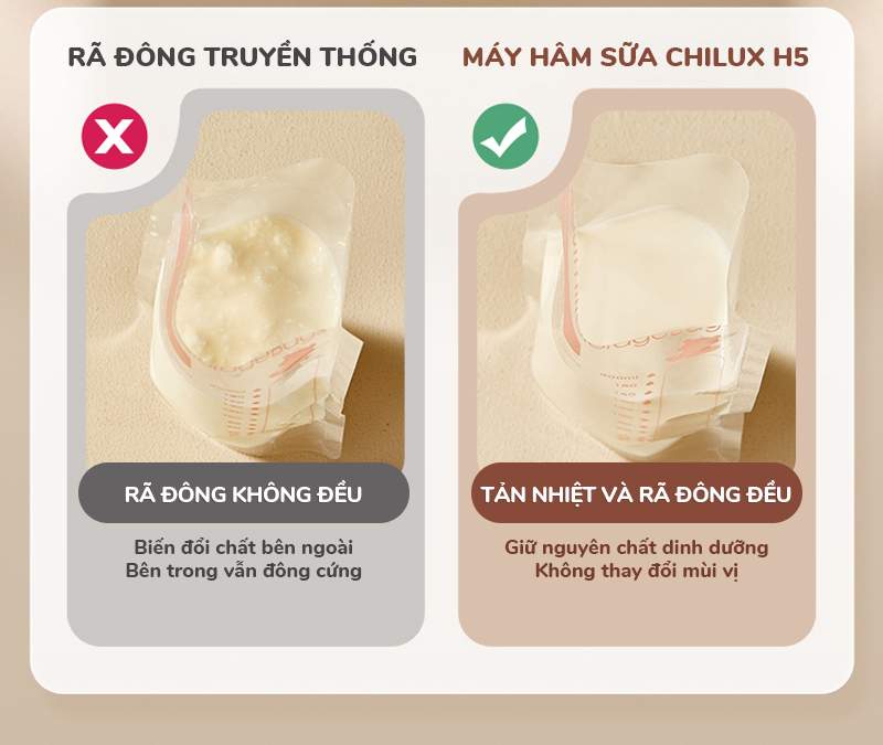 Mô tả Máy hâm sữa Chilux H5 - Điều chỉnh nhiệt độ thông minh, an toàn, tiện lợi - 4