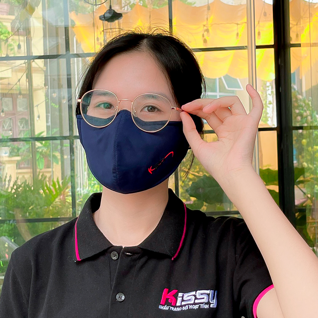 Mô tả Khẩu Trang 5D Kissy Người Lớn Sợi Hoạt Tính Chống Bụi Mịn Kháng Khuẩn Hiệu Quả Nhiều Màu Đủ Size - 1