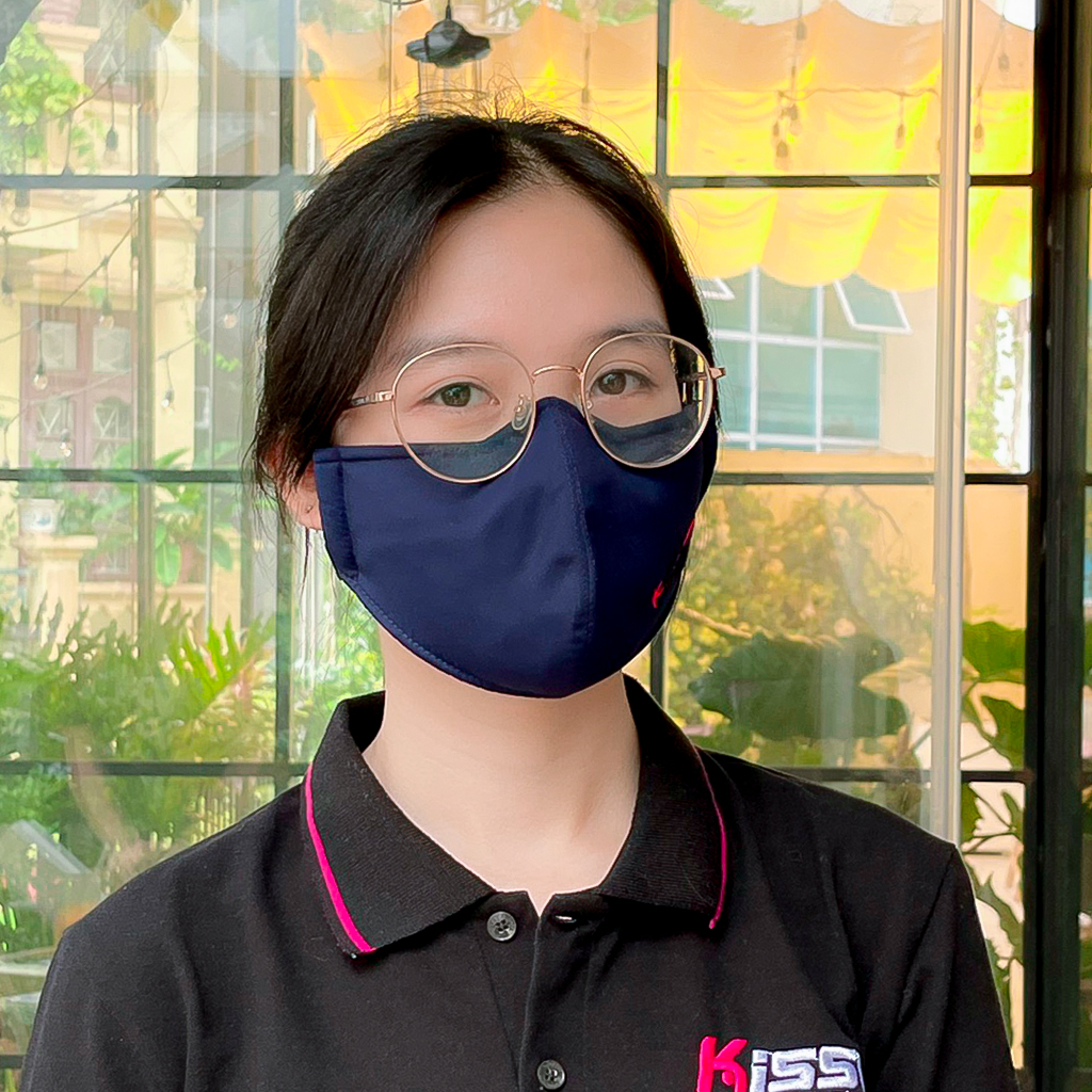 Mô tả Khẩu Trang 5D Kissy Người Lớn Sợi Hoạt Tính Chống Bụi Mịn Kháng Khuẩn Hiệu Quả Nhiều Màu Đủ Size - 2